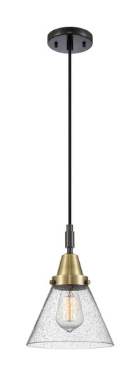 Caden One Light Pendant in Black Antique Brass (405|447-1P-BAB-G44)