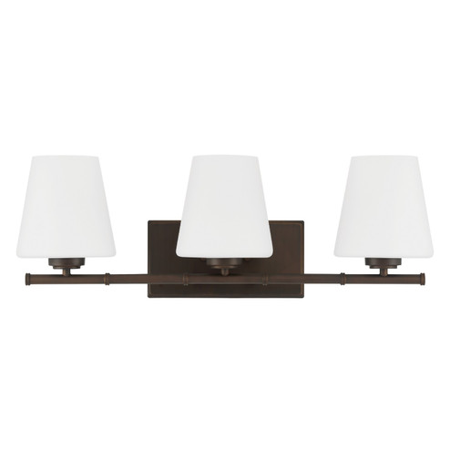Fauna Grove Three Light Bathroom Vanity in Matte Bronze (47|48116)