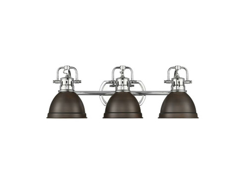 Duncan Three Light Vanity in Chrome (62|3602-BA3 CH-RBZ)