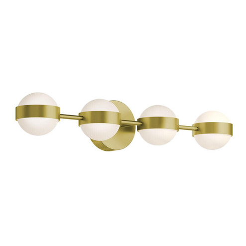 Verona LED Vanity in Satin Brass (162|VRNV3007LAJUDLB)