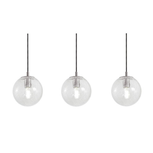 Palla Three Light Linear Pendant in Satin Nickel (162|PLAP07MBSNLNR3)