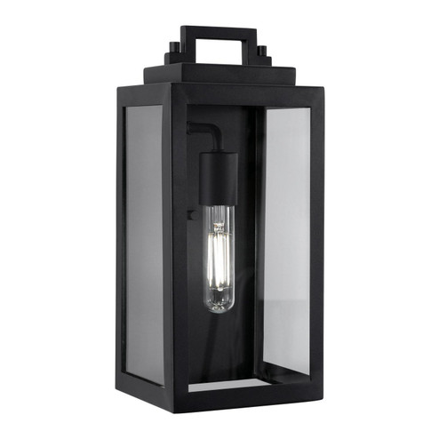 Kansas One Light Outdoor Wall Sconce in Black (162|KANW0714MBBK) Kansas One Light Outdoor Wall Sconce in Black (162|KANW0714MBBK)