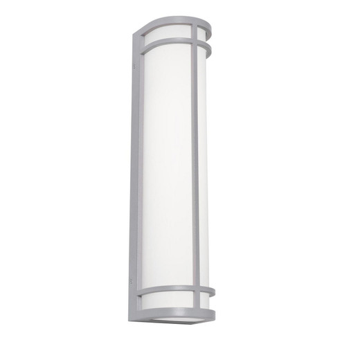 Crain LED Outdoor Wall Sconce in Textured Grey (162|CRNW0624LAJUDTG)