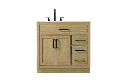 Alden Bathroom Vanity in Honey Brown (173|VF29736MHB) Alden Bathroom Vanity in Honey Brown (173|VF29736MHB)