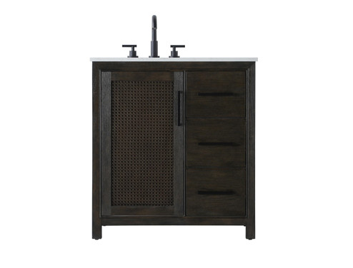 Alina Bathroom Vanity in Chocolate Oak (173|VF29532CO) Alina Bathroom Vanity in Chocolate Oak (173|VF29532CO)