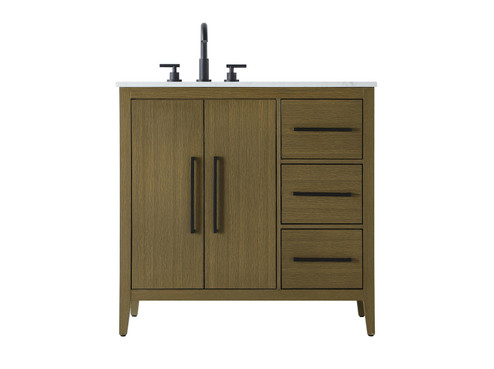 Millie Bathroom Vanity in Chestnut Brown (173|VF29336MCB)