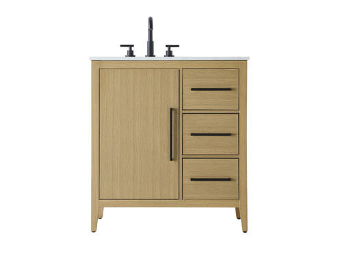 Millie Bathroom Vanity in Honey Brown (173|VF29332MHB)