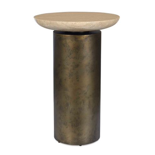 Oslo Accent Table in Antique Brass (52|50222) Oslo Accent Table in Antique Brass (52|50222)