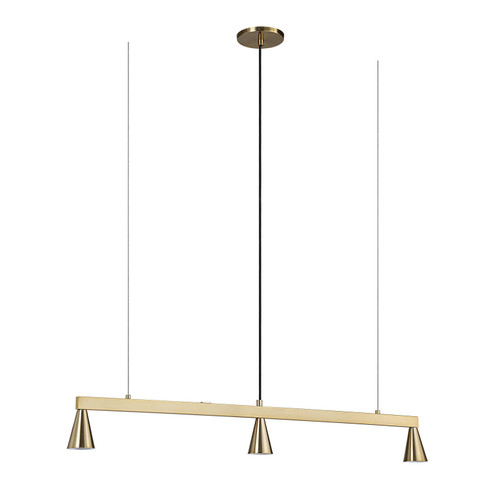 Linea LED Ceiling Fixture in Champagne (443|LPC4474)