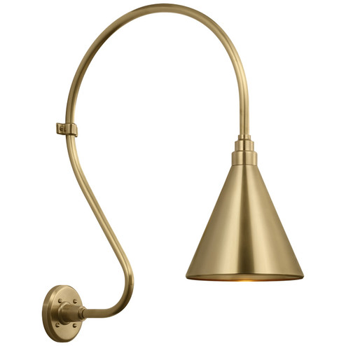 Academy Barn Light LED Barn Light in Hand-Rubbed Antique Brass (268|TOB 2805HAB/S10-HAB)