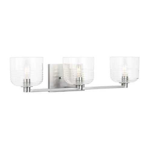 Lochdale Three Light Vanity in Brushed Nickel (454|DJV1113BS)