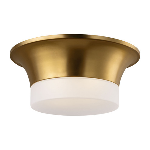 Sina Two Light Flush Mount in Burnished Brass (454|AF1202BBS)