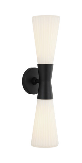 Jameson Two Light Wall Sconce in Matte Black (423|S18112MB)