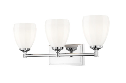 Oren Three Light Vanity in Chrome (224|7004-3V-CH) Oren Three Light Vanity in Chrome (224|7004-3V-CH)