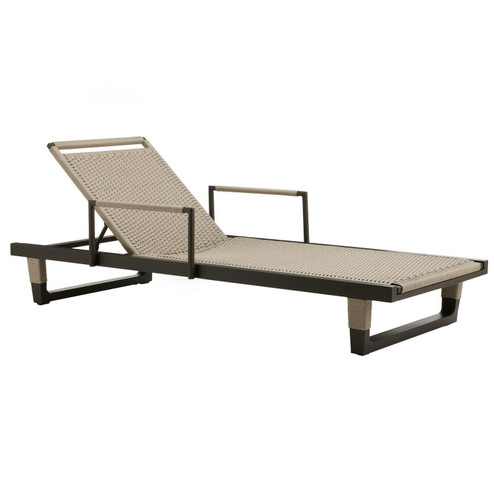 Daytona Outdoor Chaise, Armed in Buff (314|FTS03)
