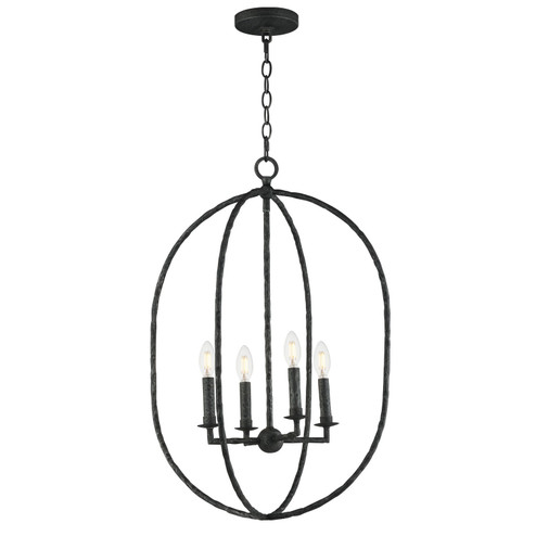 Martel Four Light Pendant in Blacksmith (16|21843BS)