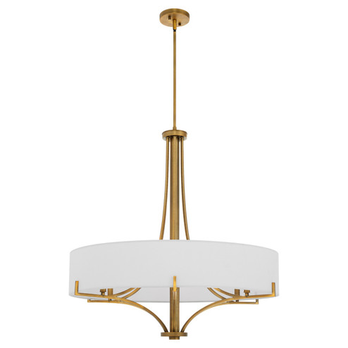 Imperial Six Light Pendant in Brushed Brass (19|841-6-47)
