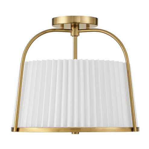 Atmore Two Light Semi Flush Mount in Alturas Gold (47|48242)