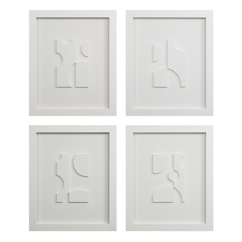 Ispra Wall Decor in Painted Matte White (443|W6760)