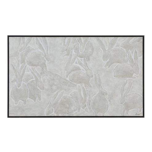 Lacey Canvas Art in Dark Grey (443|OL2231)