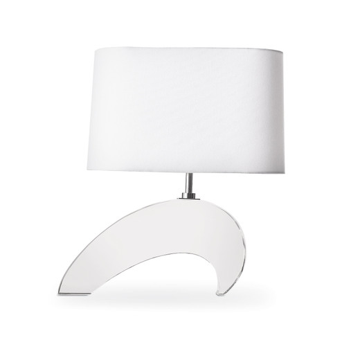 Wave One Light Table Lamp in Clear (400|13-1704)
