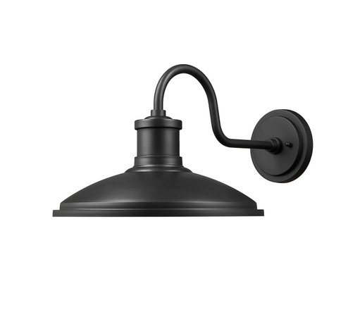 Calhoun One Light Outdoor Wall Sconce in Textured Black (59|81301-TBK)