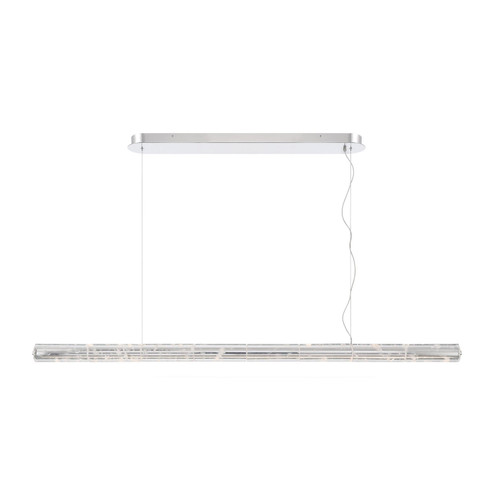 Crystallo LED Linear Pendant in Polished Nickel (62|3726-LP64 PN-CY)