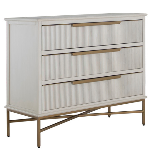 Riggs Chest in Stained Gold|Distressed Antique White (550|SCH-175830)