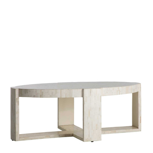 Kenzie Coffee Table in Bone Ivory (550|SCH-175121)