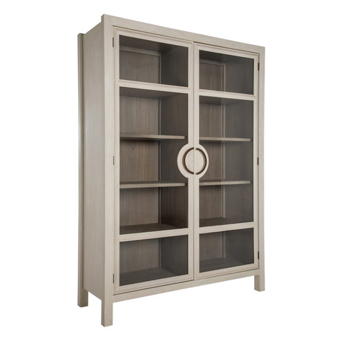 Elias Cabinet in Cerused White|Natural Bay|Antique Bronze (550|SCH-170190)