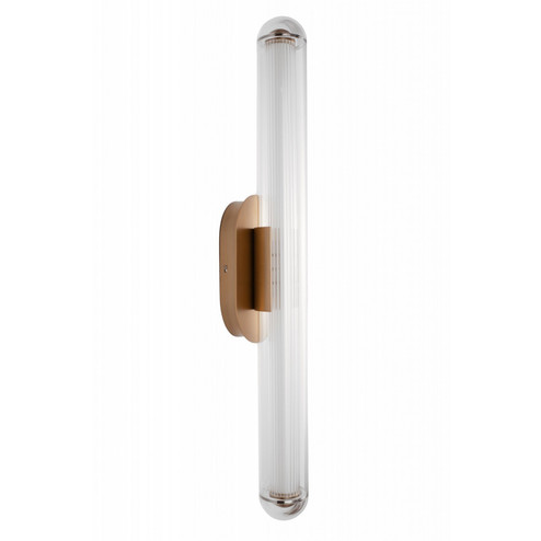 Nautilus LED Wall Sconce in Aged Brass (192|HF7315-AB) Nautilus LED Wall Sconce in Aged Brass (192|HF7315-AB)
