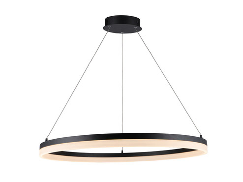 Circa Led LED Pendant in Black (192|HF5028-BK) Circa Led LED Pendant in Black (192|HF5028-BK)