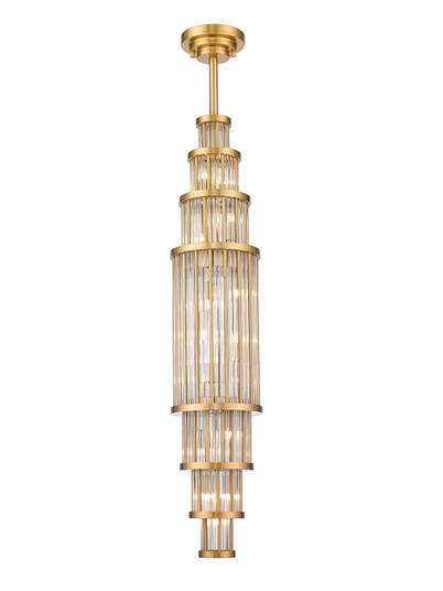 Waldorf LED Pendant in Aged Brass (192|HF1925-AB)