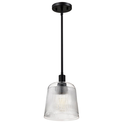 Grayson One Light Pendant in Matte Black (72|60-8606)
