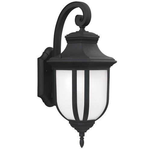 Childress One Light Outdoor Wall Lantern in Black (1|8736301-12)
