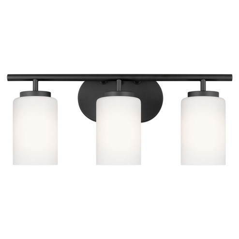 Oslo Three Light Wall / Bath in Midnight Black (1|41162-112)