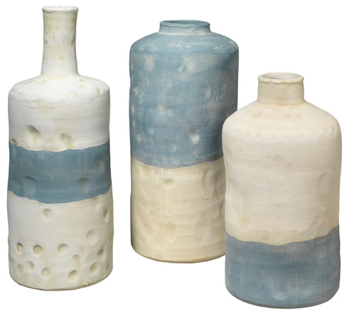 Sedona Vessels (Set of 3) in Blue (580|7SEDO-VEBL)