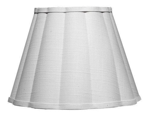 Scalloped Wall Sconce in White (580|4SCAL-SCWH)