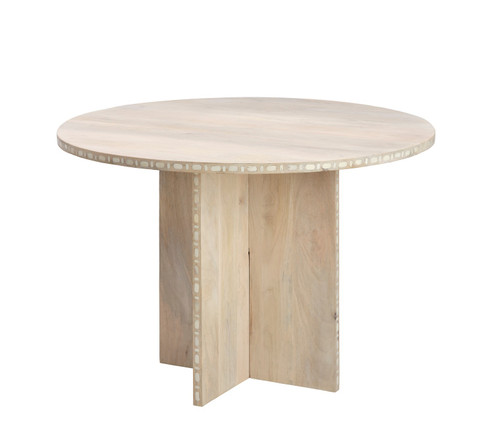 Sama Dining Table in White Patina (580|20SAMA-BINA)