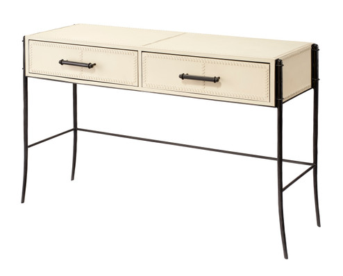 Nevado Console Table in Off White & Black (580|20NEVA-COOW)