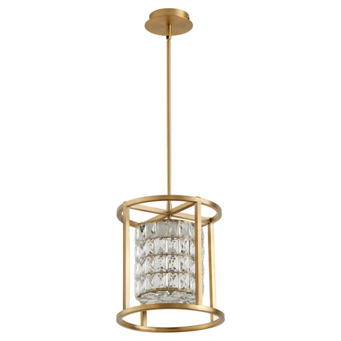 Élan LED Pendant in Aged Brass (19|3-877-40)