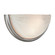 Crest LED Wall Sconce in Satin (18|20635LEDDLP-SAT/ALB)