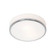 Aero LED Flush Mount in Chrome (18|20670LEDDLP-CH/OPL)