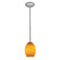 Brandy FireBird LED Pendant in Brushed Steel (18|28023-3R-BS/AMBFB)