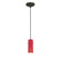 Cylinder One Light Pendant in Oil Rubbed Bronze (18|28030-1C-ORB/RED)
