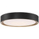 Malaga LED Flush Mount in Matte Black (18|49972LEDD-MBL/ACR)