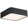 Granada LED Flush Mount in Black (18|49980LEDD-BL/ACR)