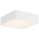 Granada LED Flush Mount in White (18|49980LEDD-WH/ACR)