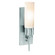 Carrie One Light Wall Fixture in Brushed Steel (18|50562-BS/OPL)