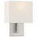 Mid Town LED Wall Sconce in Brushed Steel (18|64061LEDDLP-BS/WH)
